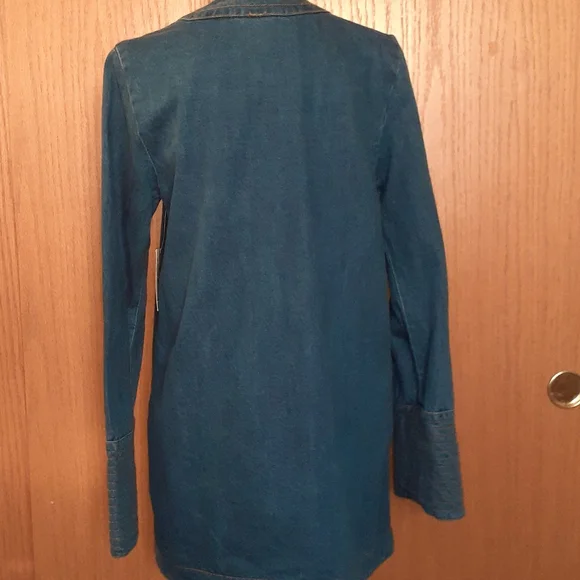 Free People  Denim Top - Picture 5 of 7